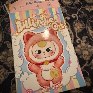 Baby Three Billionaire Black Cat Wealth Pendant From Blind Box
